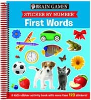 Tapa de Brain Games Sticker By Number First Words