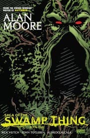 Tapa de Saga of the Swamp Thing Book Five