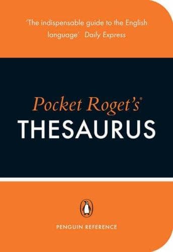 Tapa de Pocket Roget's Thesaurus (Dictionary)