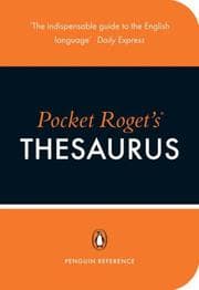 Tapa de Pocket Roget's Thesaurus (Dictionary)