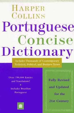 Tapa de Collins Portuguese Concise Dictionary