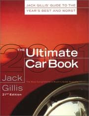 Tapa de The ultimate car book, 2001
