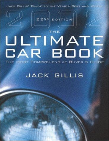 Tapa de The Ultimate Car Book 2002 (Ultimate Car Book)