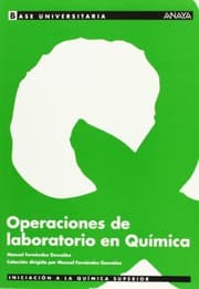 Tapa de Operaciones de laboratorio en Química.