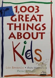 Tapa de 1,003 great things about kids