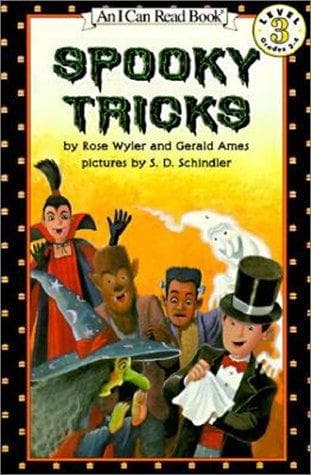 Tapa de Spooky Tricks (An I Can Read Book Level 3)