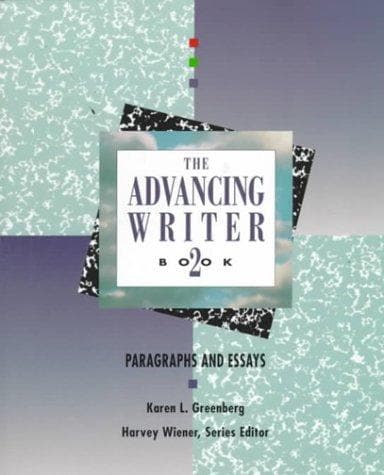 Tapa de Advancing Writer