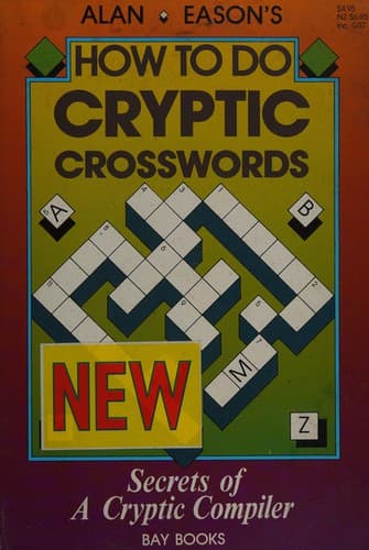 Tapa de Alan Eason's how to do cryptic crosswords