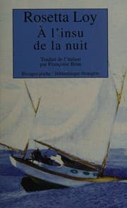 Tapa de À l'insu de la nuit