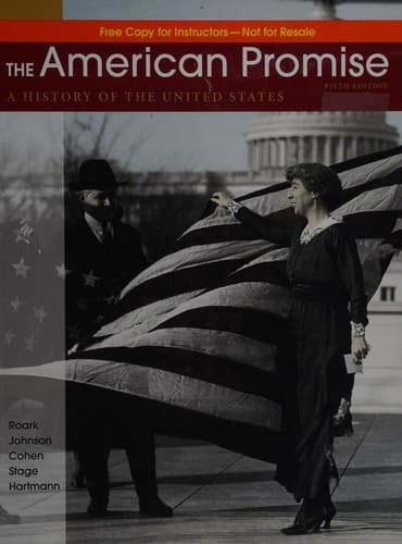 Tapa de The American promise