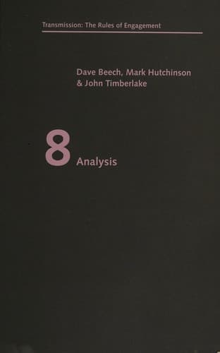 Tapa de Analysis