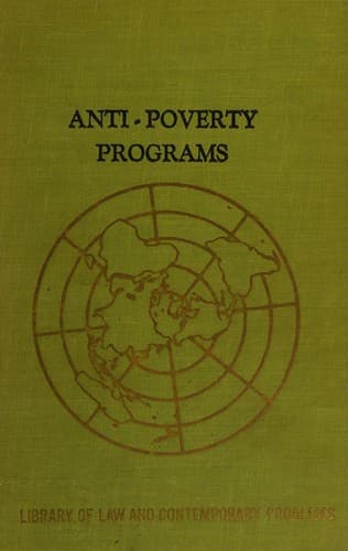 Tapa de Anti-poverty programs