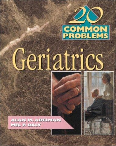 Tapa de 20 common problems in geriatrics