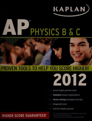 Tapa de AP physics B & C 2012