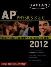 Tapa de AP physics B & C 2012