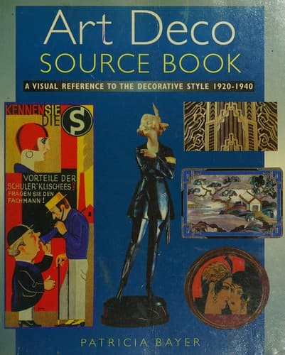 Tapa de Art deco source book