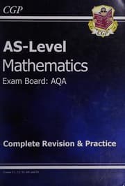 Tapa de AS-level mathematics complete revision and practice