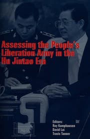 Tapa de Assessing the People's Liberation Army in the Hu Jintao era