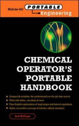 Tapa de Chemical Operator's Portable Handbook