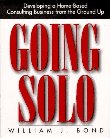 Tapa de Going Solo