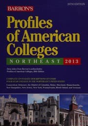 Tapa de Barron's profiles of American colleges