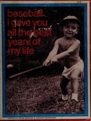 Tapa de Baseball I gave you all the best years of my life (second edition)