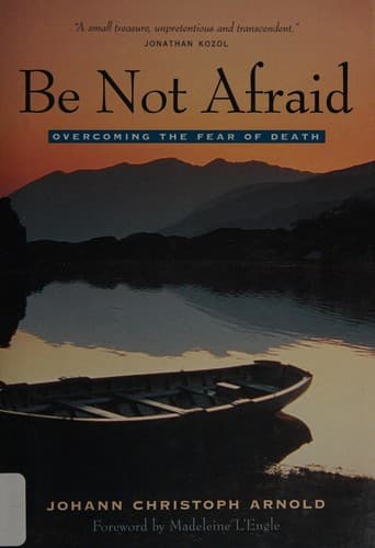 Tapa de Be not afraid