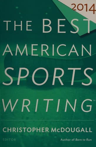 Tapa de Best American Sports Writing 2014