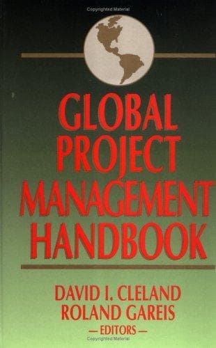 Tapa de Global project management handbook