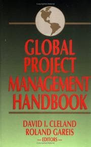 Tapa de Global project management handbook