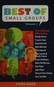 Tapa de Best of Small Groups Study Guide