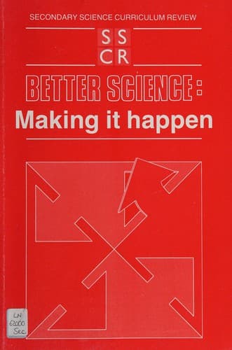 Tapa de Better science