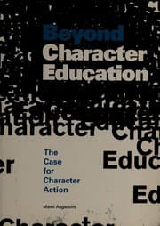 Tapa de Beyond character education