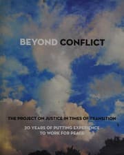 Tapa de Beyond conflict, 20 years of putting experience to work for peace