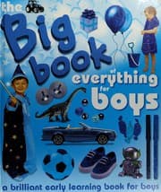 Tapa de The big book of everything for boys