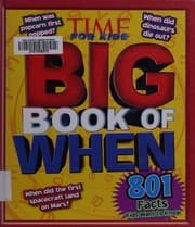 Tapa de Big book of when