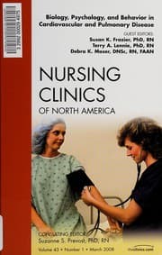 Tapa de Biology, psychology, and behavior in cardiovascular and pulmonary disease