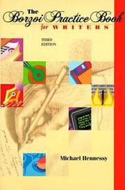 Tapa de The Borzoi practice book for writers