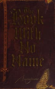 Tapa de The book with no name