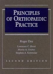 Tapa de Principles of orthopaedic practice