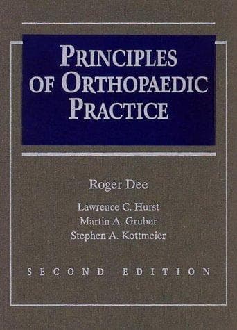 Tapa de Principles of Orthopaedic Practice