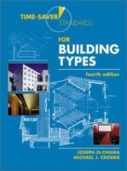 Tapa de Time-saver standards for building types