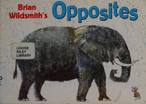Tapa de Brian Wildsmith's opposites