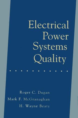 Tapa de Electrical power systems quality