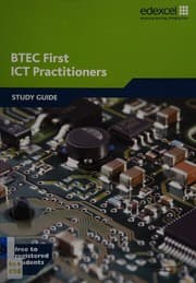 Tapa de BTEC First ICT practitioners