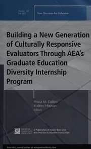 Tapa de Building a New Generation of Culturally Responsive Evaluators Through AEA's Graduate Education Diversity Internship Program