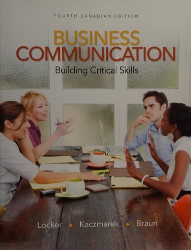 Tapa de Business communication
