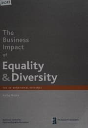Tapa de The business impact of equality and diversity