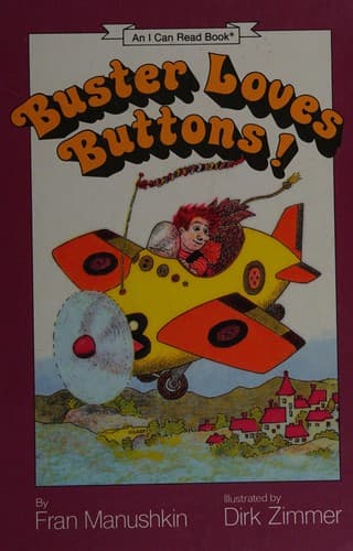 Tapa de Buster loves buttons!