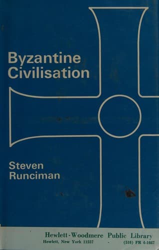 Tapa de Byzantine civilisation